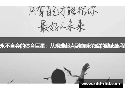 永不言弃的体育巨星：从艰难起点到巅峰荣耀的励志旅程